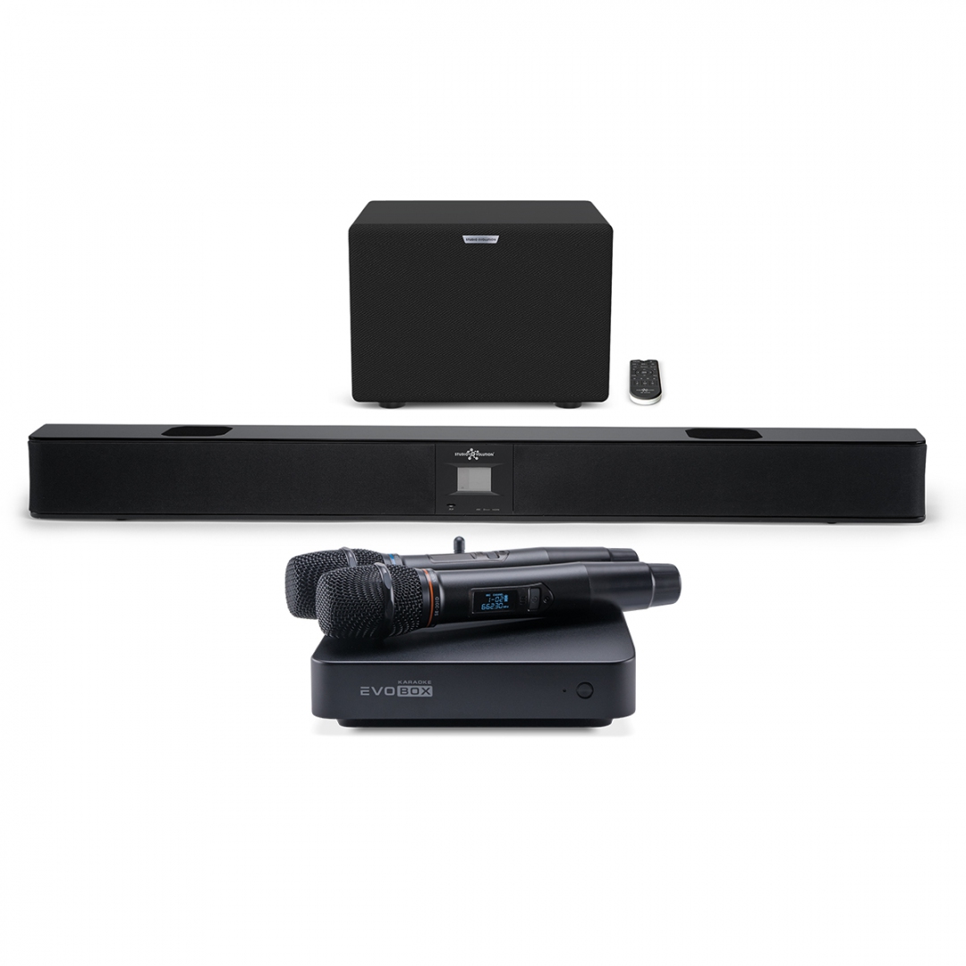 караоке-комплект EVOBOX Plus + EvoSound Bar (саундбар с караоке) в Подольске