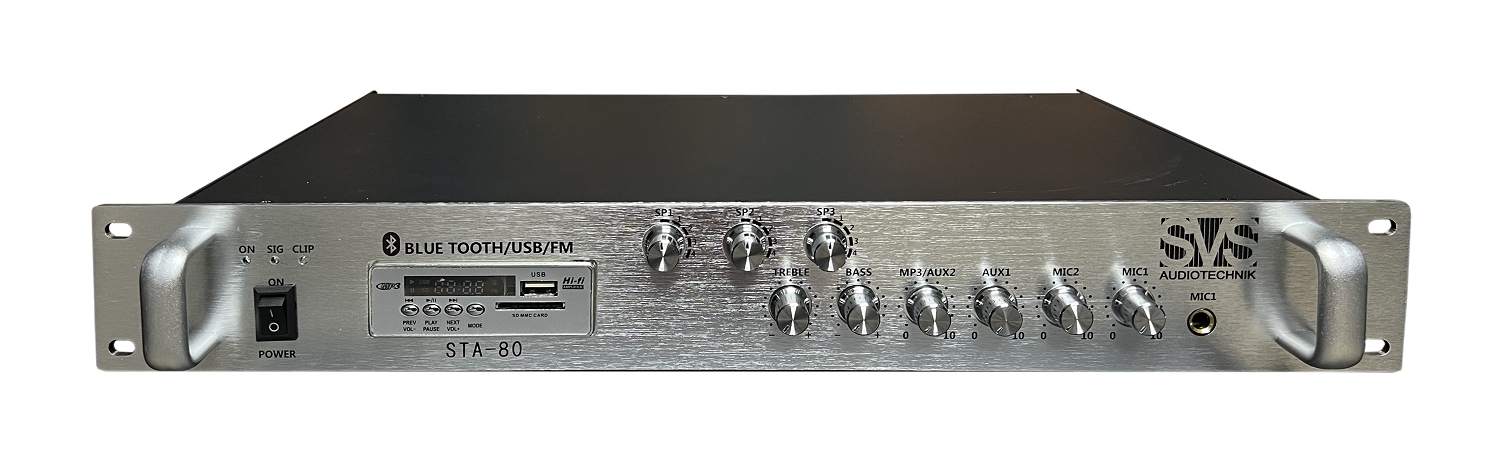 SVS Audiotechnik STA-80 Микшер-усилитель для систем Public Address в Подольске