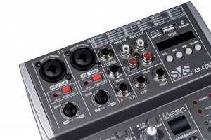SVS Audiotechnik mixers AM-4 DSP Аналоговый микшерный пульт, 4-канала в Подольске